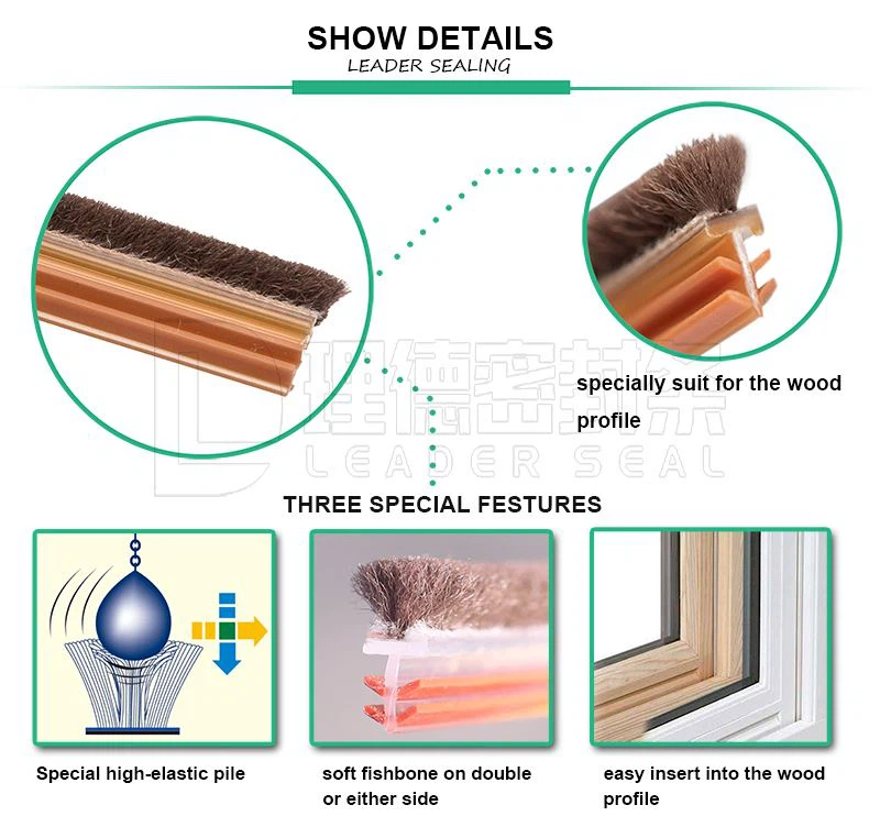 Weather Strip With Kerf Backing